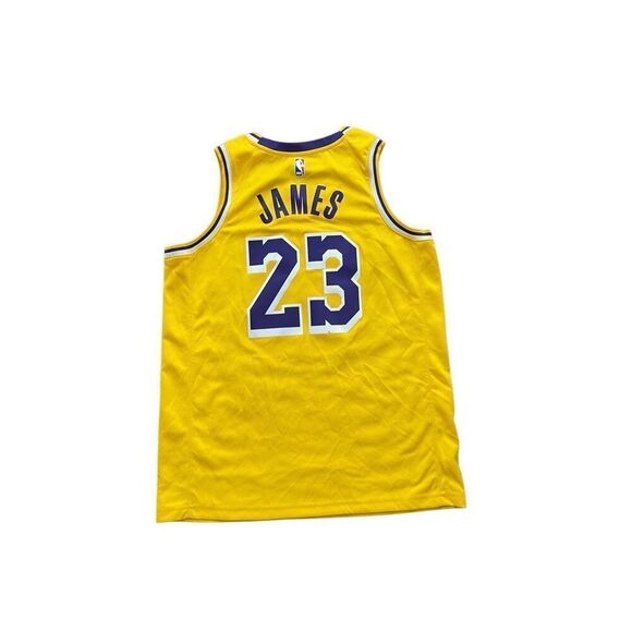 Nike Men's Los Angeles Lakers LeBron James 23 Icon Edition Swingman Jersey - Picture 2 of 4